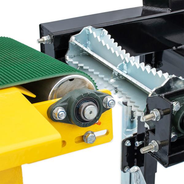 BAMATO 30 tonne automatic firewood processor WPO-500 with joystick control and conveyor belt